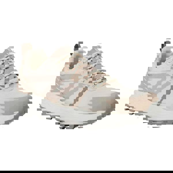 Regatta Womens/Ladies Leighton Synthetic Leather Trainers - Light Vanilla - 