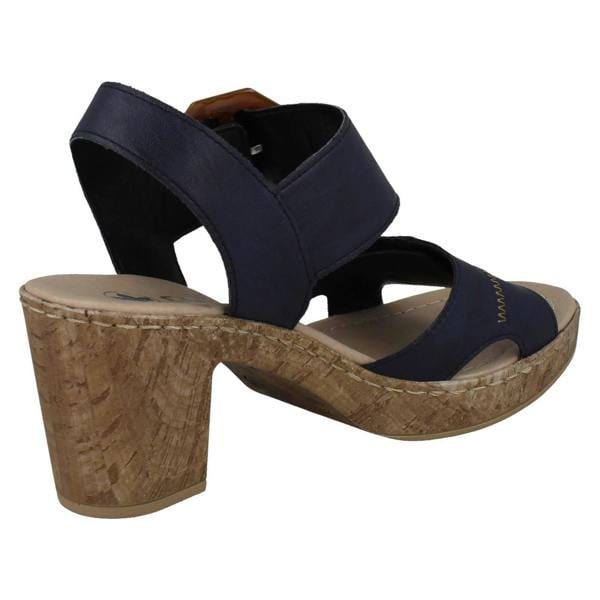 Rieker Ladies Rieker Block Heeled Sandal 66876