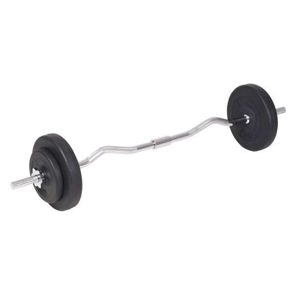 Berkfield Barbell and Dumbbell Set 90 kg