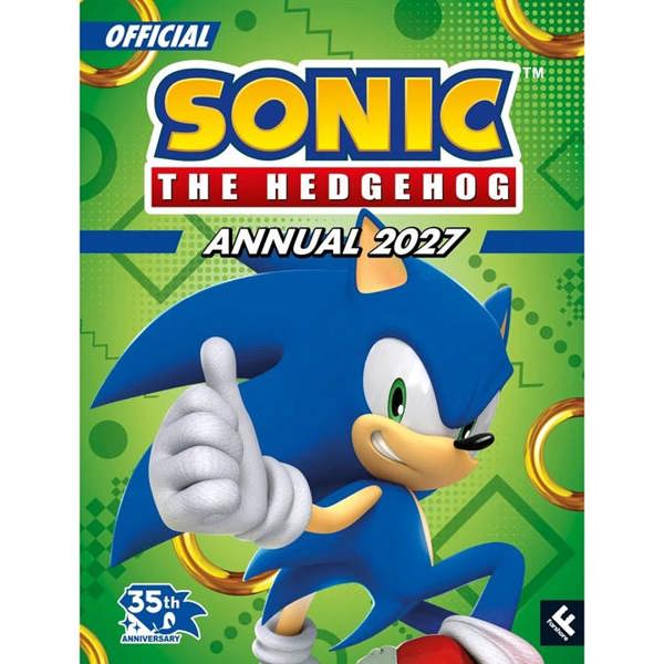 Nintendo Sonic The Hedgehog Annual 2027, Annuals, Mixed Pages, Entertainment, Gift