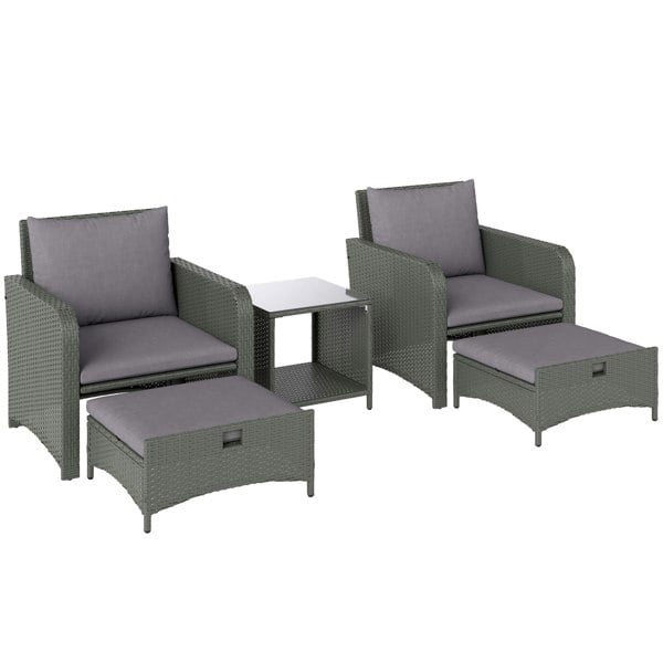 Rattan Chair Set