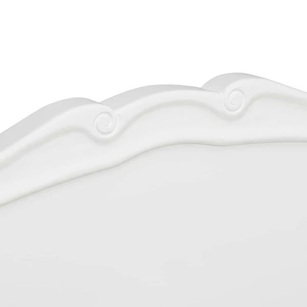 Statement Furniture Juliette White Bed Frame French Style with Wooden Headboard 3ft 4ft6 5ft 6ft