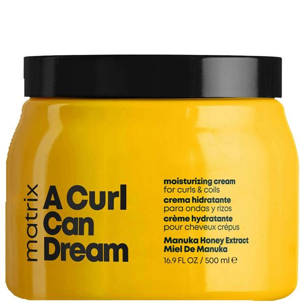Matrix Total Results A Curl Can Dream Manuka Honey Infused Moisturizing Cream for Curly and Coily Hair 500ml