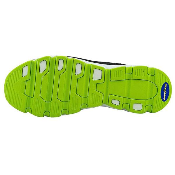 Goodyear Mens Safety Shoes - Black/Green - 