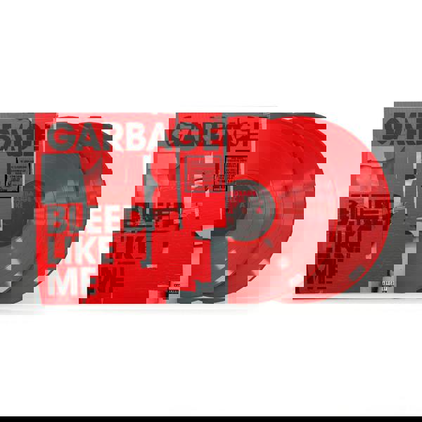 Garbage 'Bleed Like Me' (2024 Remaster) 2LP Deluxe Transparent Red Vinyl