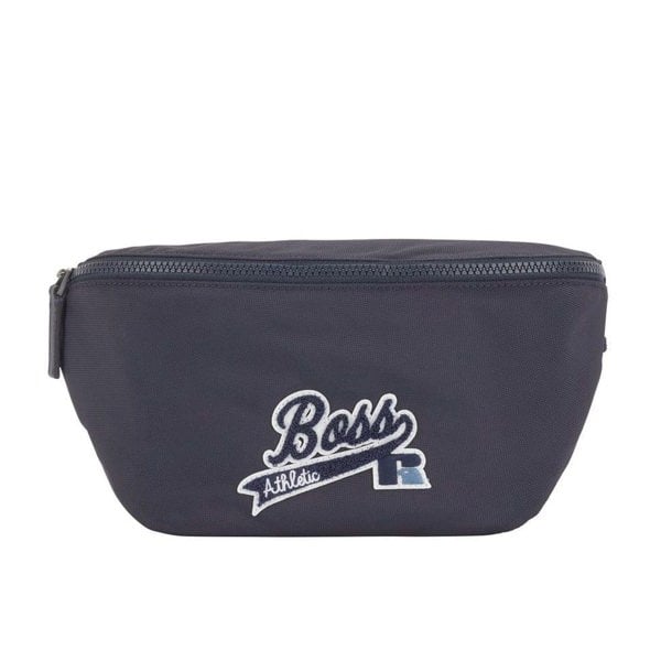 Boss Logo Waist Bag - Navy