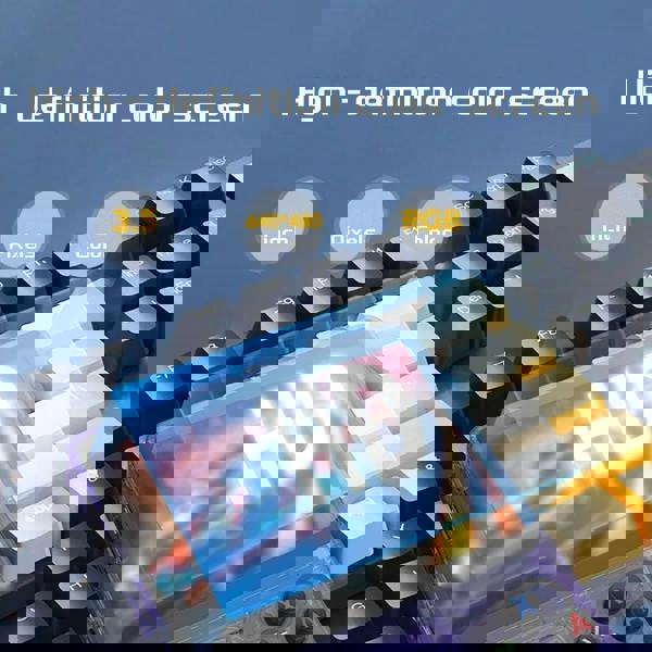 Dyzi R36S Retro Handheld Game Console 3.5" IPS Screen 21000+ Games USB Rechargeable