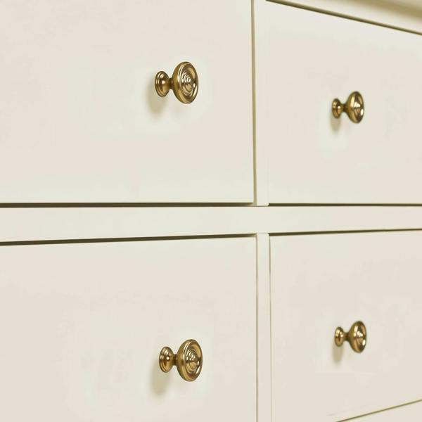 Statement Furniture Cromwell Large 6 Drawer Chest of Drawers with Bobbin Design