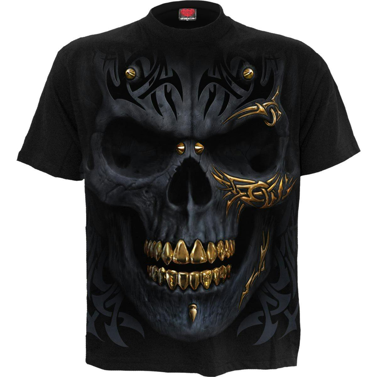 Spiral Direct Black/Gold - T-Shirt - Xl - Digital