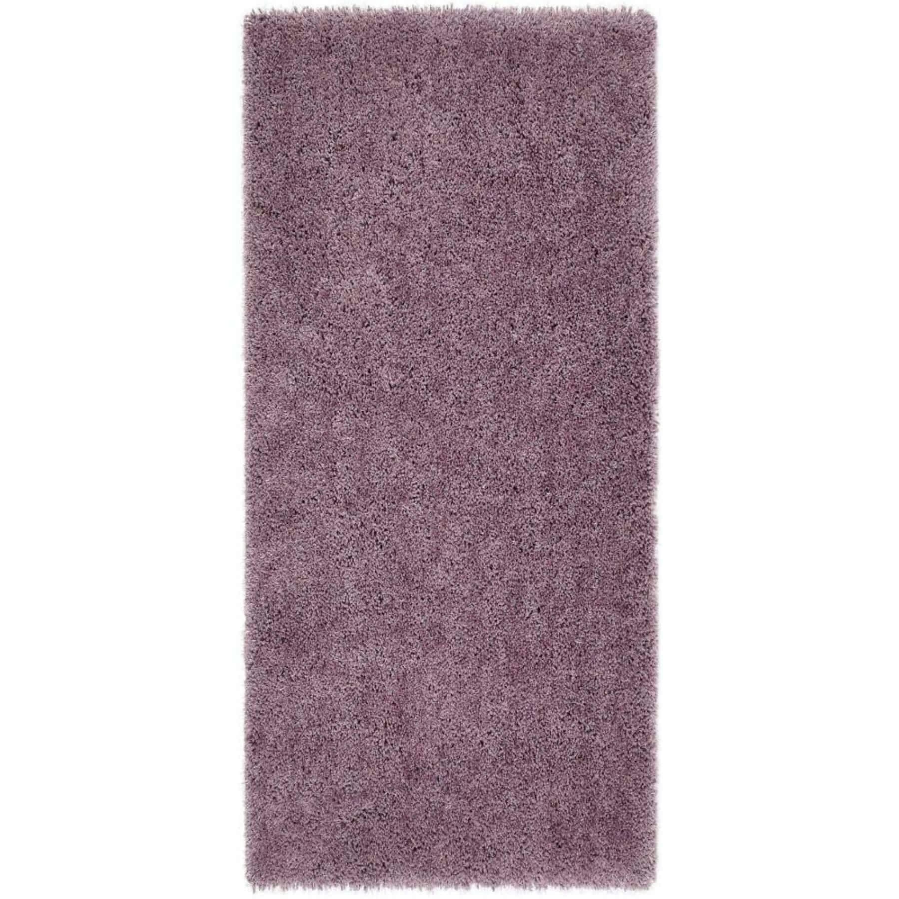 Rackhams Lavender Chicago Shaggy Rug - 67X200 Cm