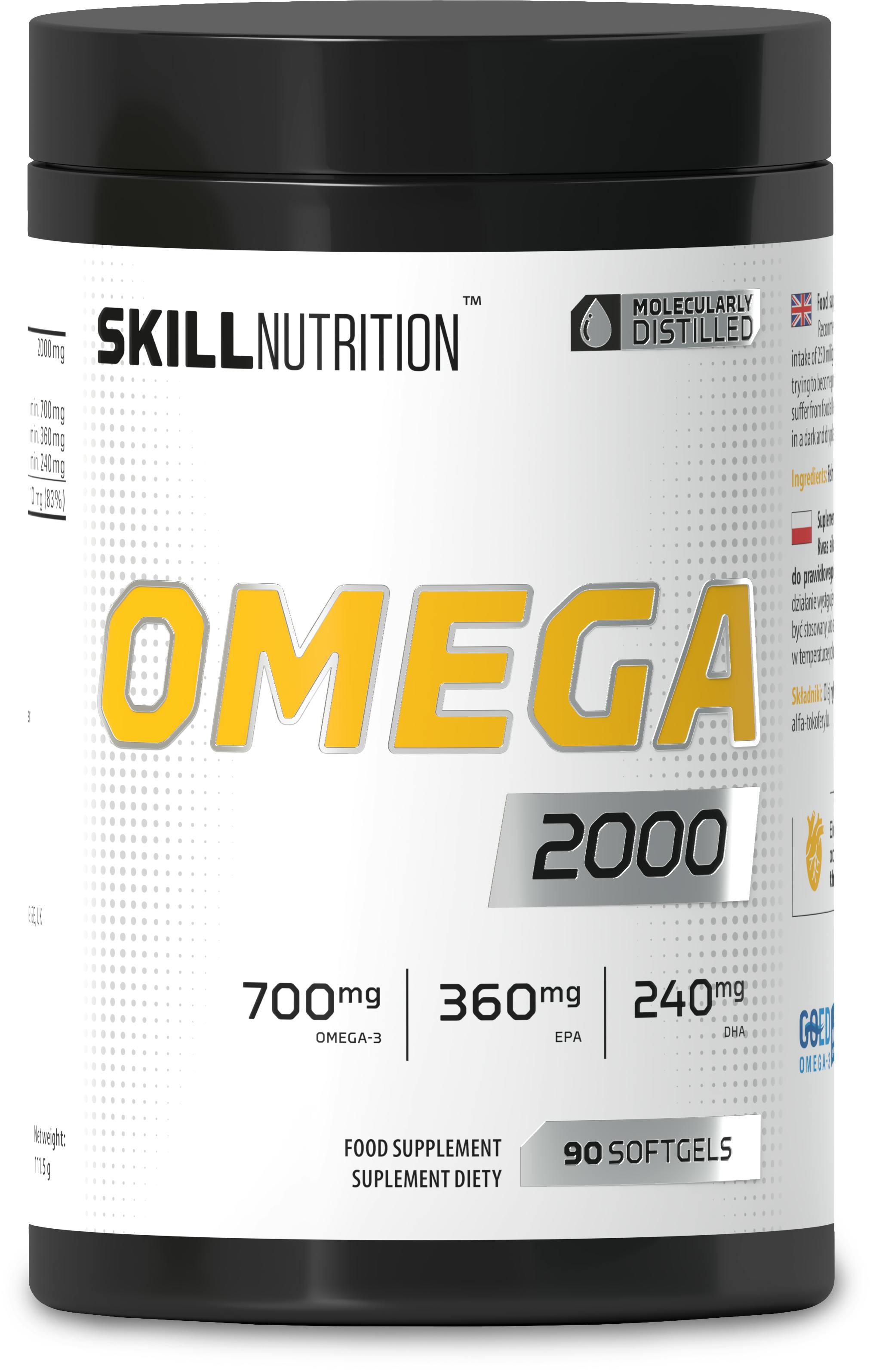 Skill Nutrition Omega 2000 - 90 Softgels
