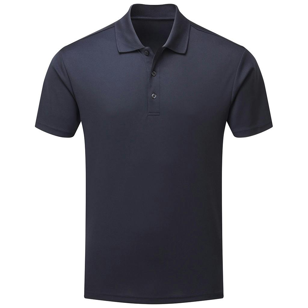 Premier (M, French Navy) Mens Sustainable Polo Shirt - Image 3
