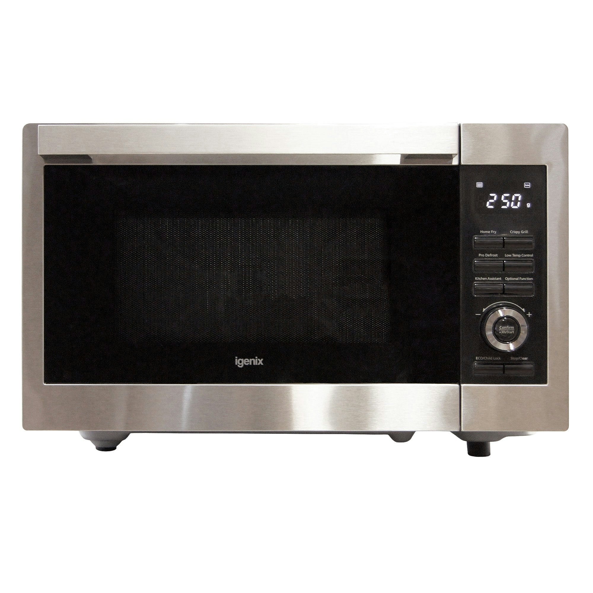 Igenix Unisex Silver Digital Combination Microwave With Grill & Convection In Large - Image 5