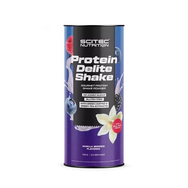 Scitec Protein Delite Shake, Vanilla Berries - 700 Grams - Image 3