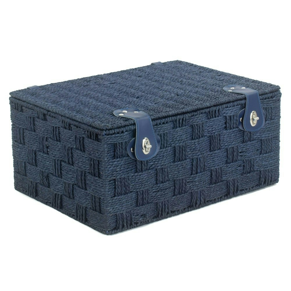 Red Hamper Red/Blue Hamper Twisted Paper Storage Basket - Extra Large