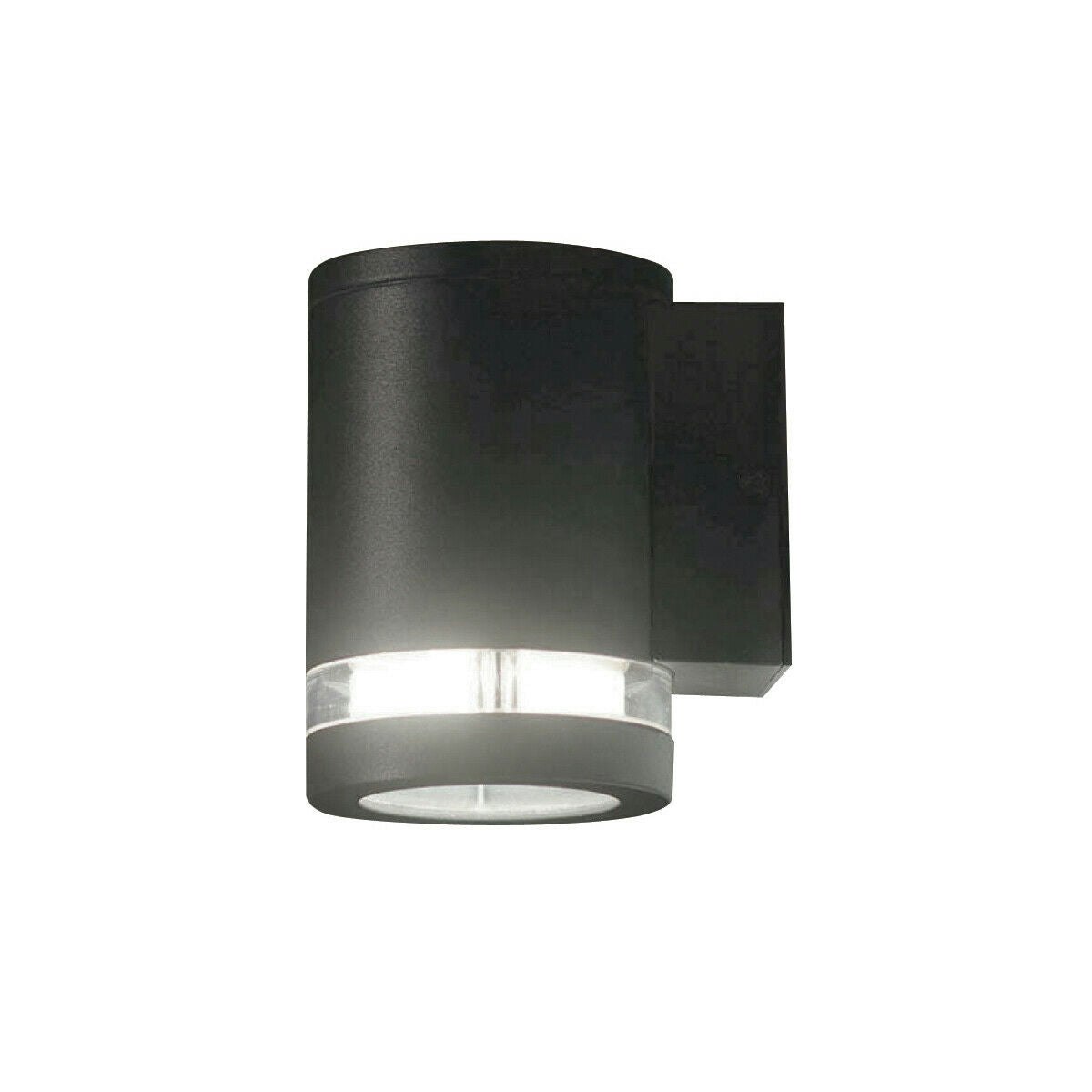 Rackhams Outdoor IP44 Wall Light Graphite LED GX53 9W