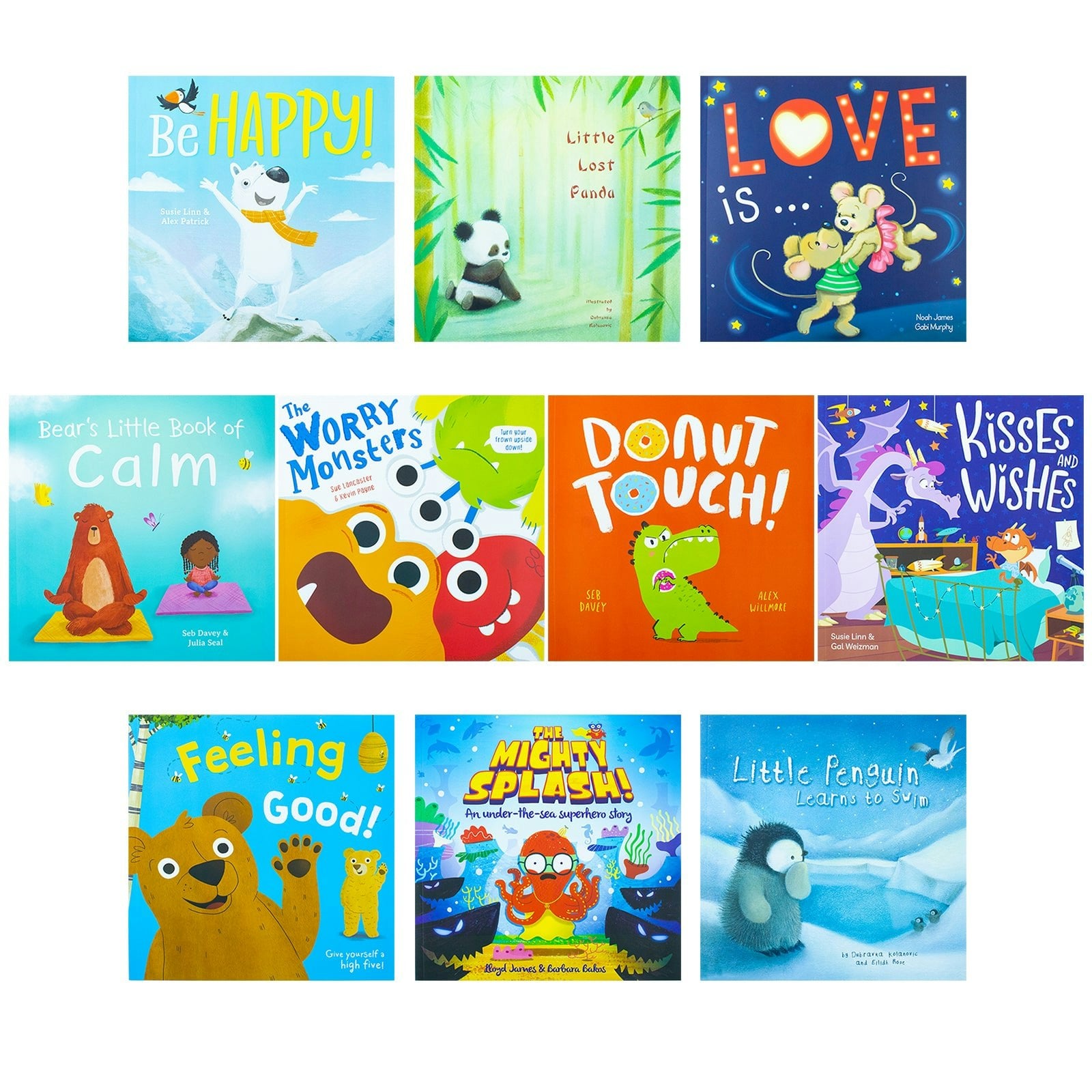 Various Publishers Let's Talk About Our Behaviour And Feelings 10 Illustrated Stories Collection