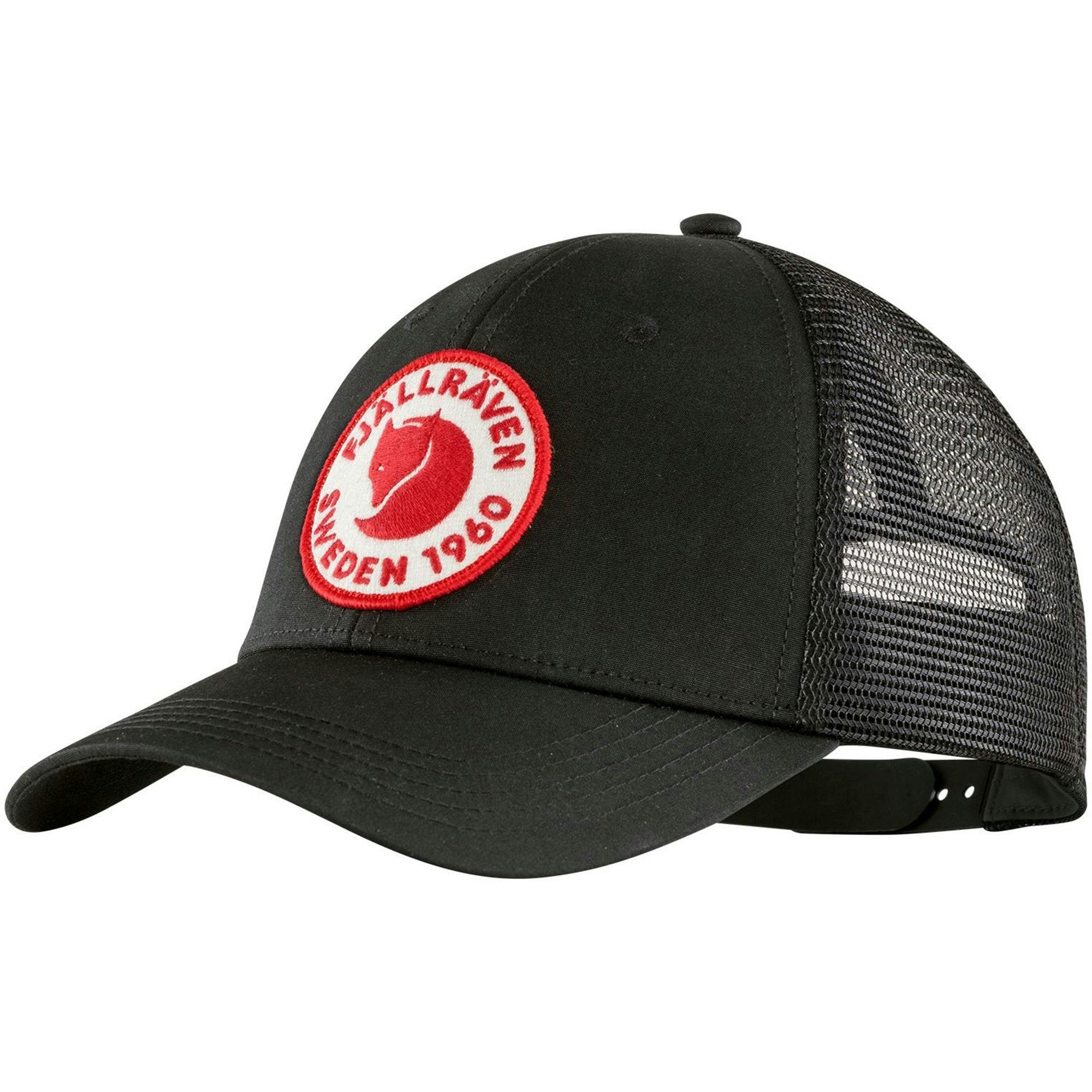 Fjallraven Black Fjällräven 1960 Logo Långtradarkeps Cap - S/M