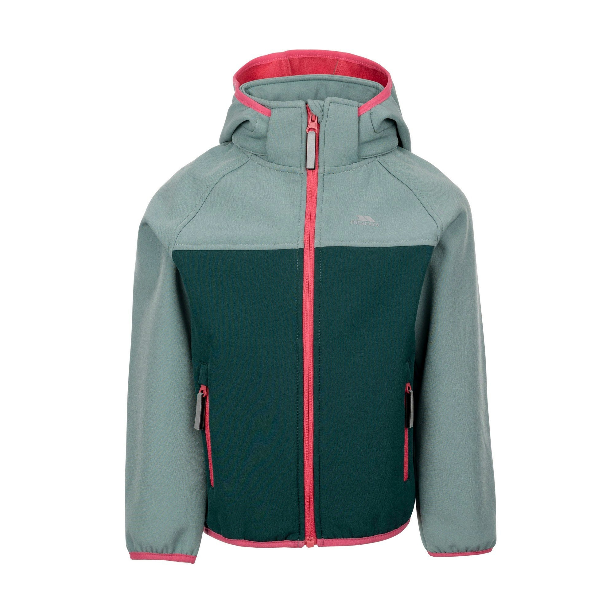 Trespass Childrens/Kids Hanbury Soft Shell Jacket - Pine - Pine - Size 3-4 Years