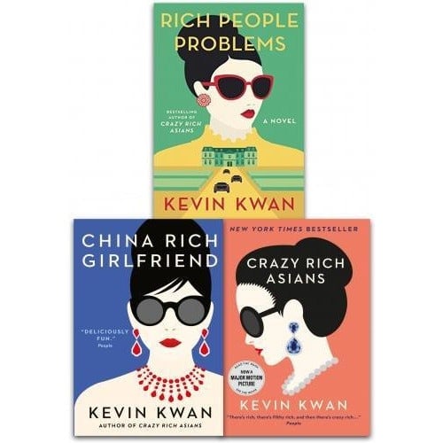 Various Publishers Kevin Kwan Crazy Rich Asians Trilogy Collection 3 Books Set Pack