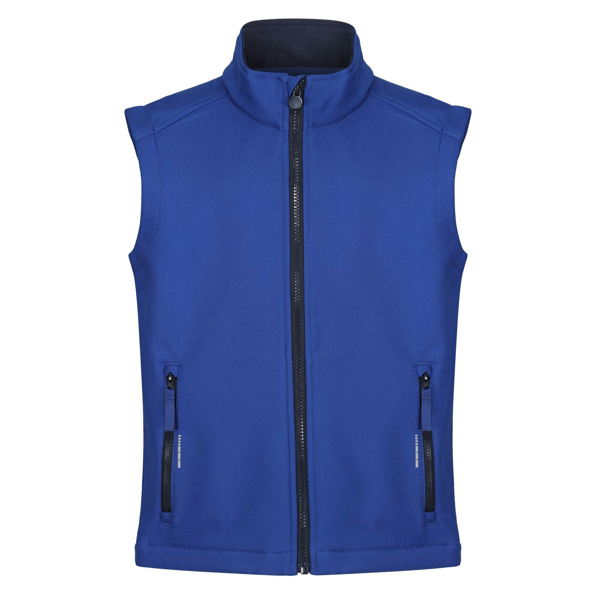 Regatta Professional Childrens/Kids Softshell Reflective Gilet - New Royal/Navy - New Royal/Navy 32In