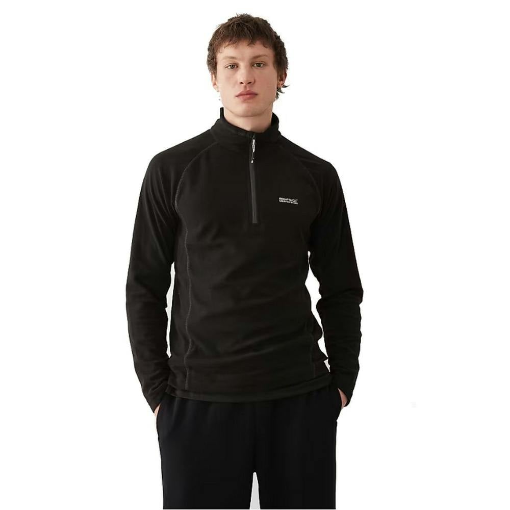 Regatta Men's Black Great Outdoors Montes Fleece Top - 3XL - 100% Polyester