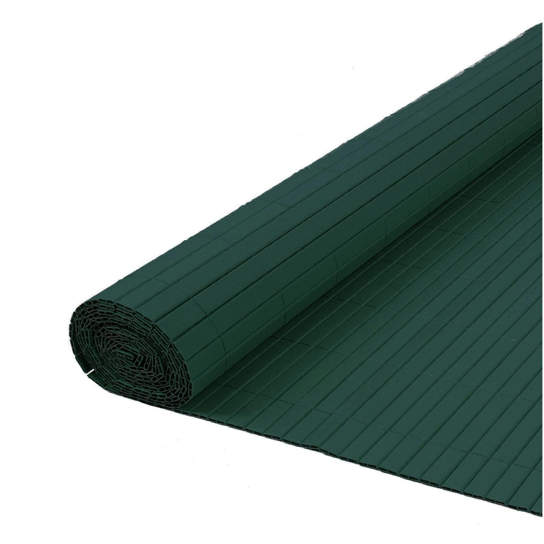 True Products Green Artificial Pvc Bamboo Screening Fence 4M - 2M