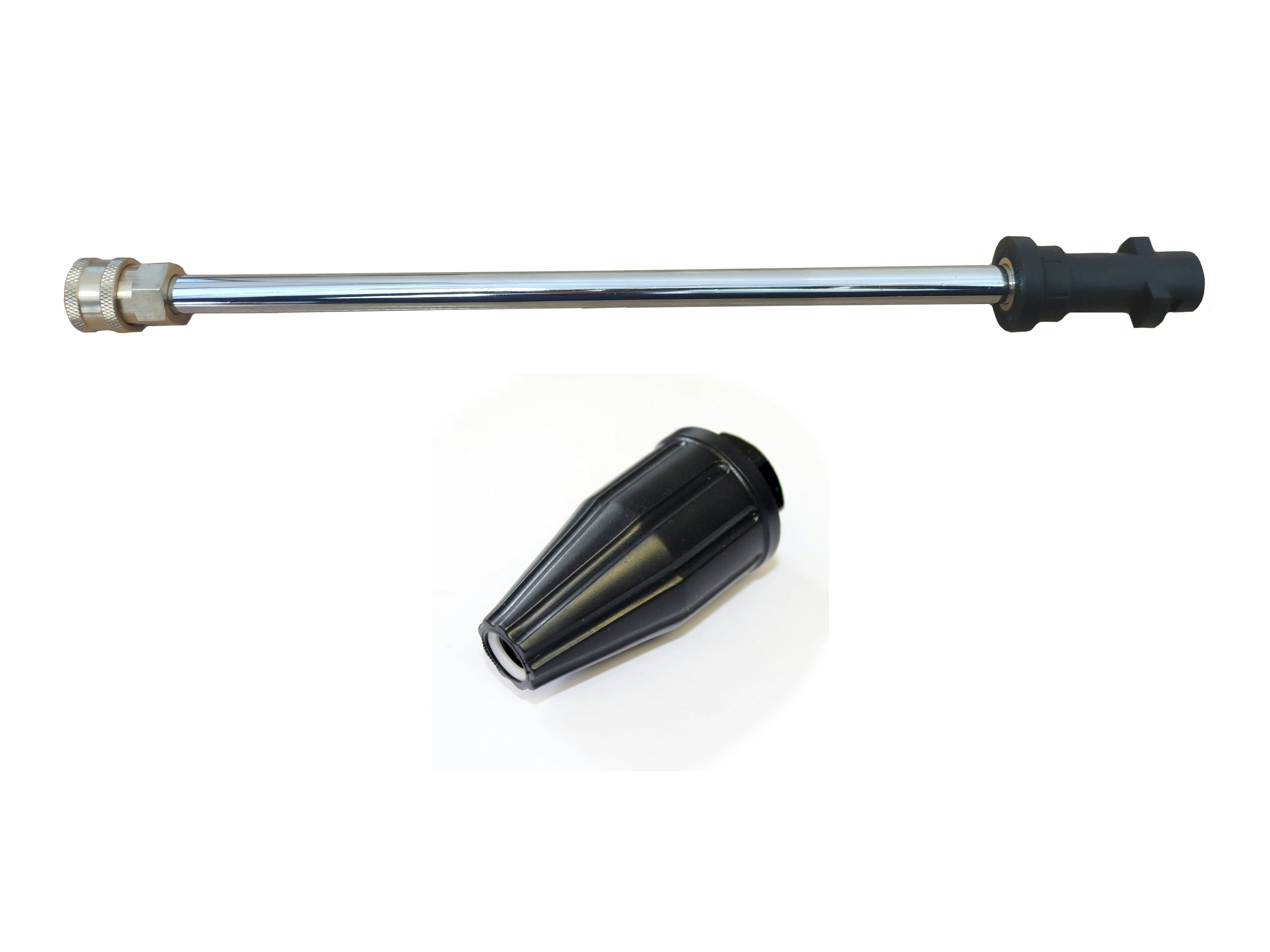 Equip2clean Women's Karcher K Series Pressure Washer Lance With 1/4" Quick Release End (300Mm) & Turbo Nozzle - 045