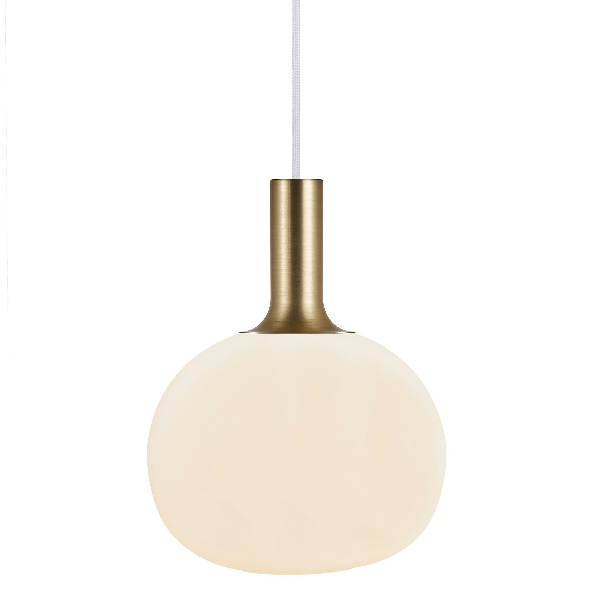 Nordlux Unisex White Alton Pendant Light Glass Dining Room E27 Mains 25Cm - Image 6
