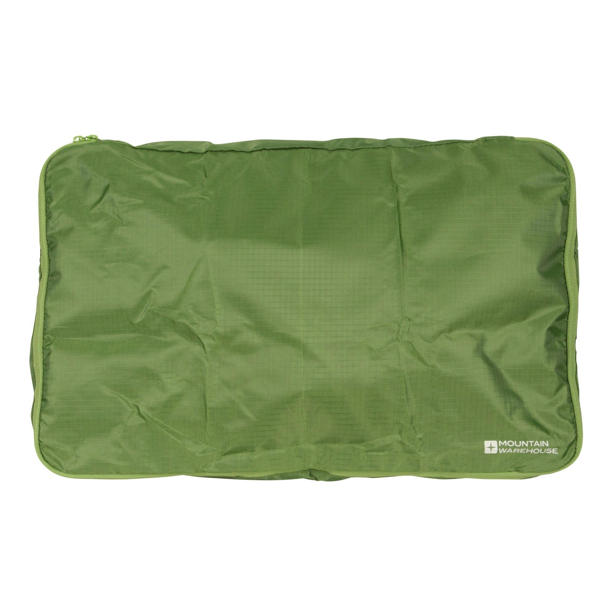 Mountain Warehouse Green Logo Packaway Packing Cube - One Size - 100% Polyester