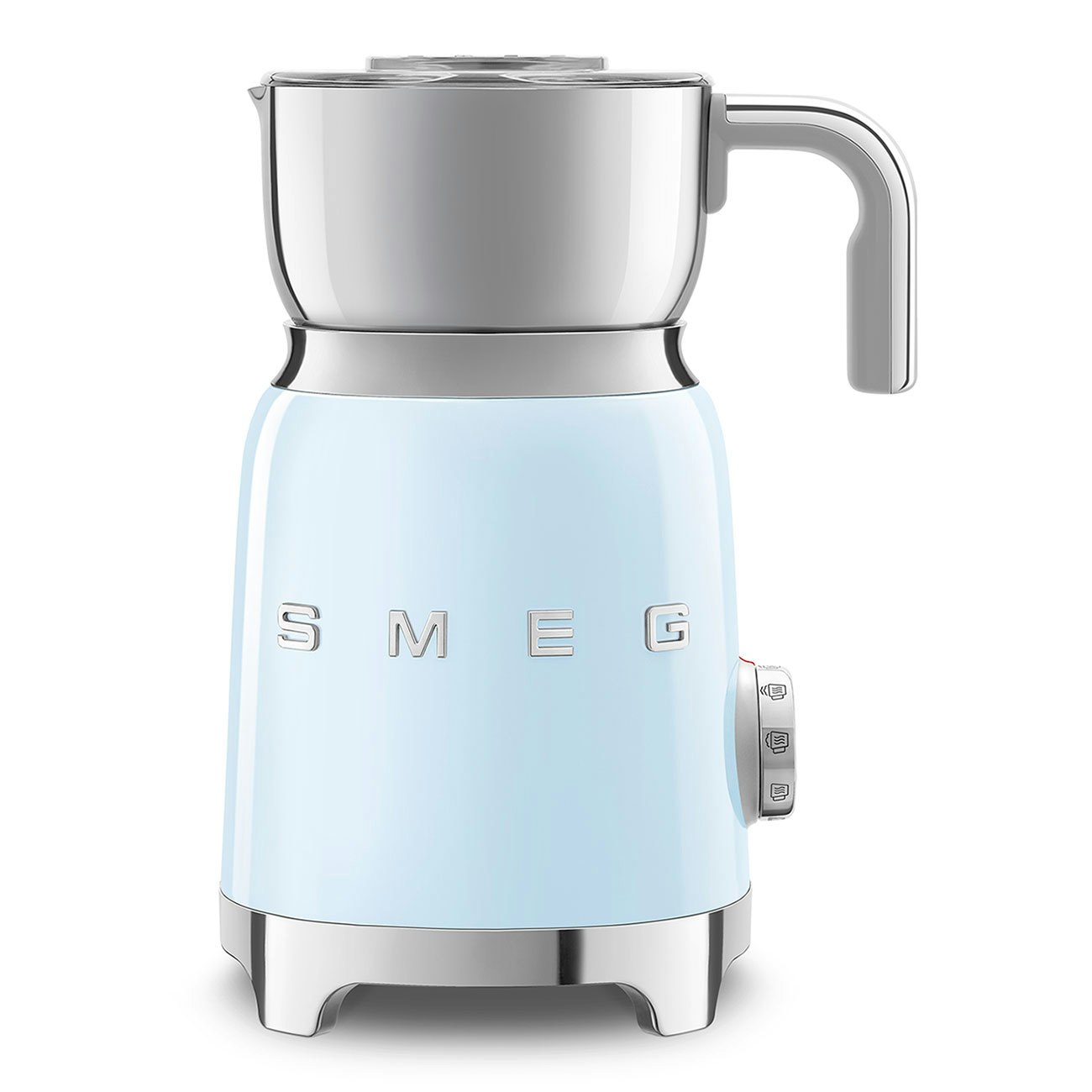 Smeg Blue 50'S Style Mff11 Milk Frother - Pale 600Ml