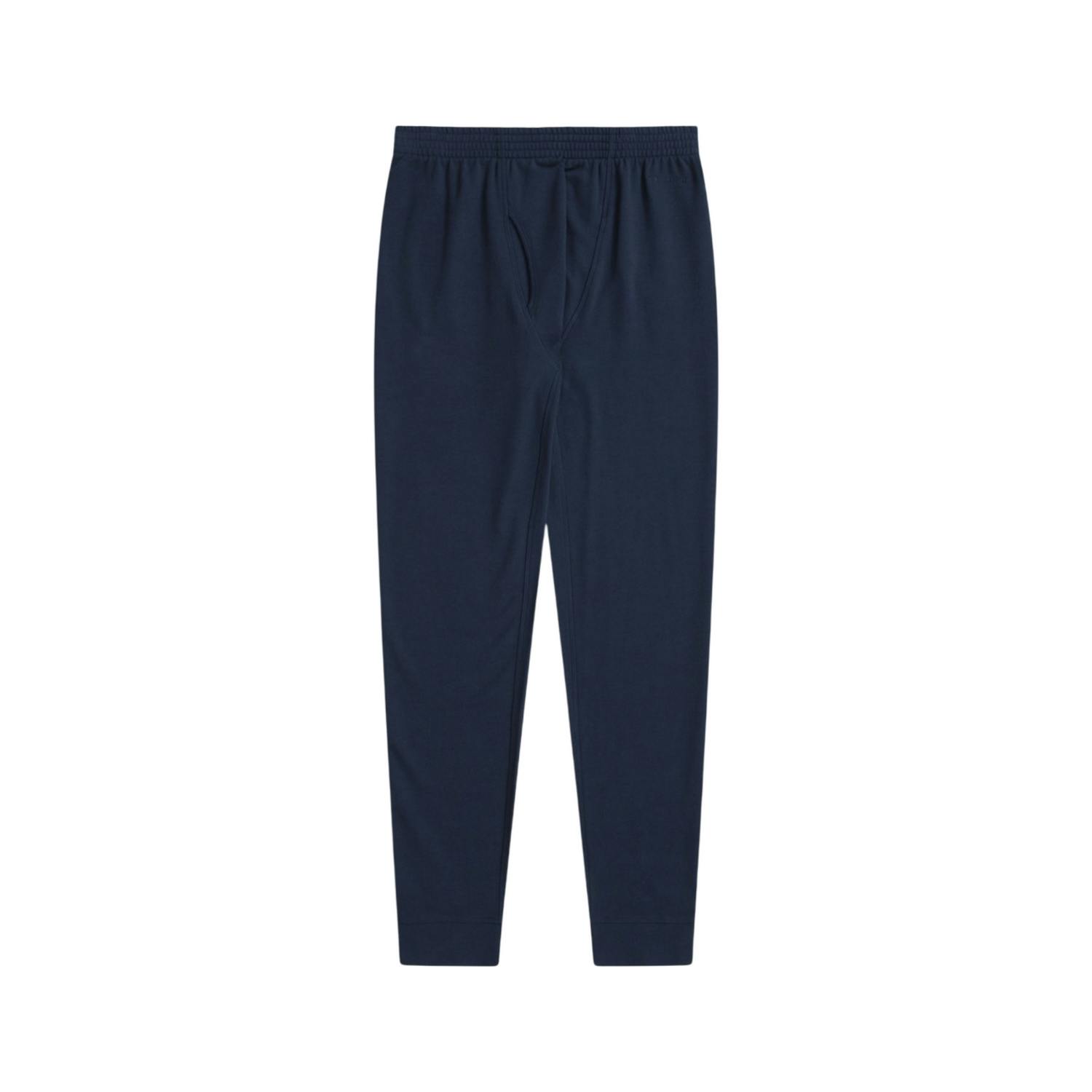 Animal Men's Dark/Blue Blaze Base Layer Leggings - L - 53% Cotton/42% Acrylic/5% Elastane