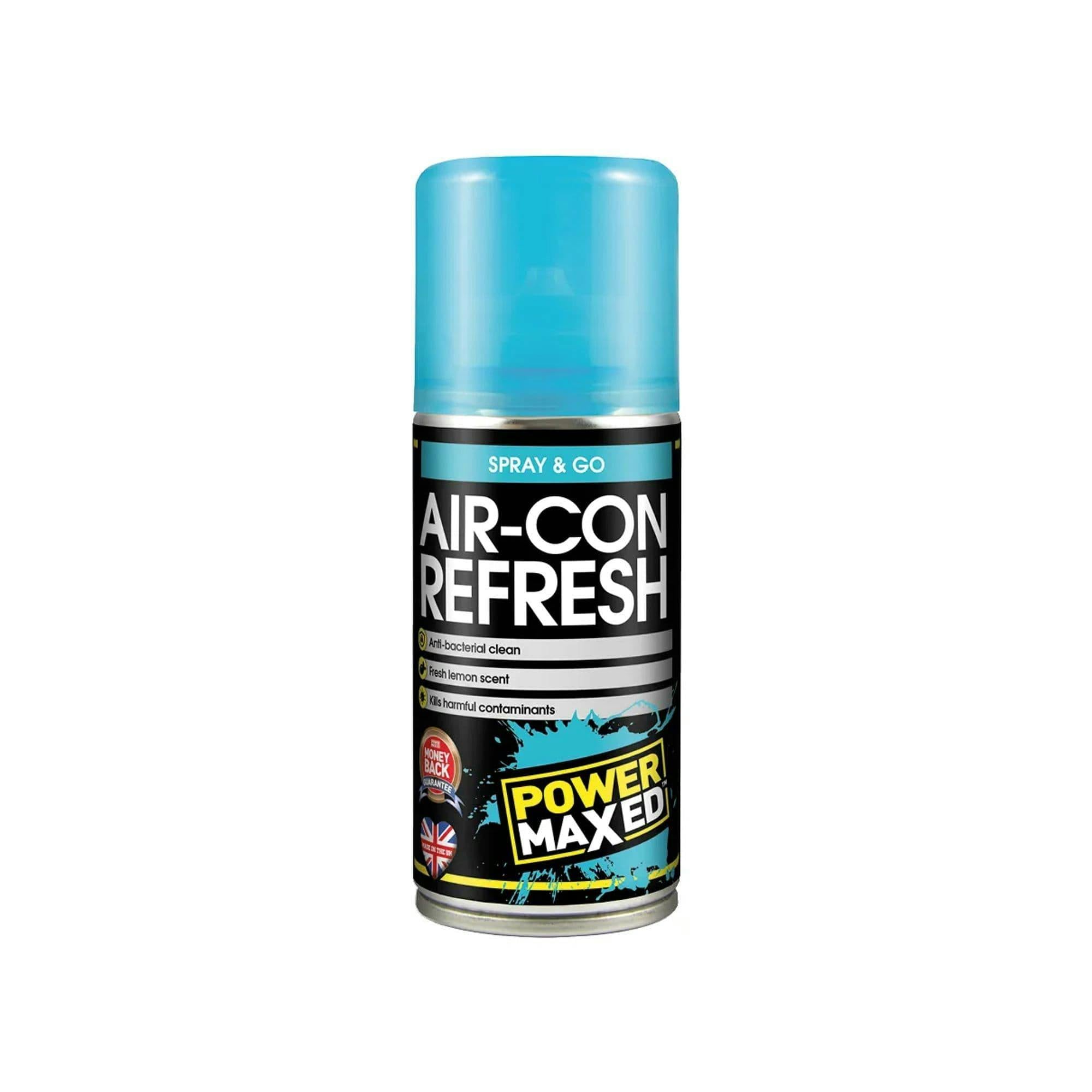 Power Maxed Air-Con Cleaner Refresh for Car, Van, Lorry, Motorhome or Caravan