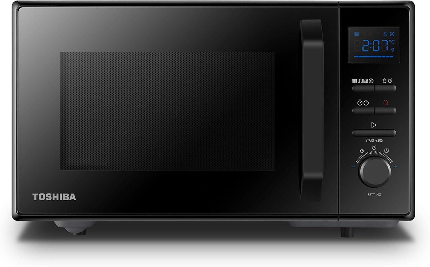 Toshiba Black Midea Mw2-Ac25tf(Bk) 950W 25 Litres Free Standing Microwave - 1 - Combination Microwave Oven
