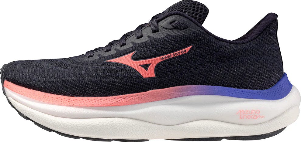 Mizuno Women's Wave Sky 9 Running Trainers Shoes J1gd250221 - Uk 9