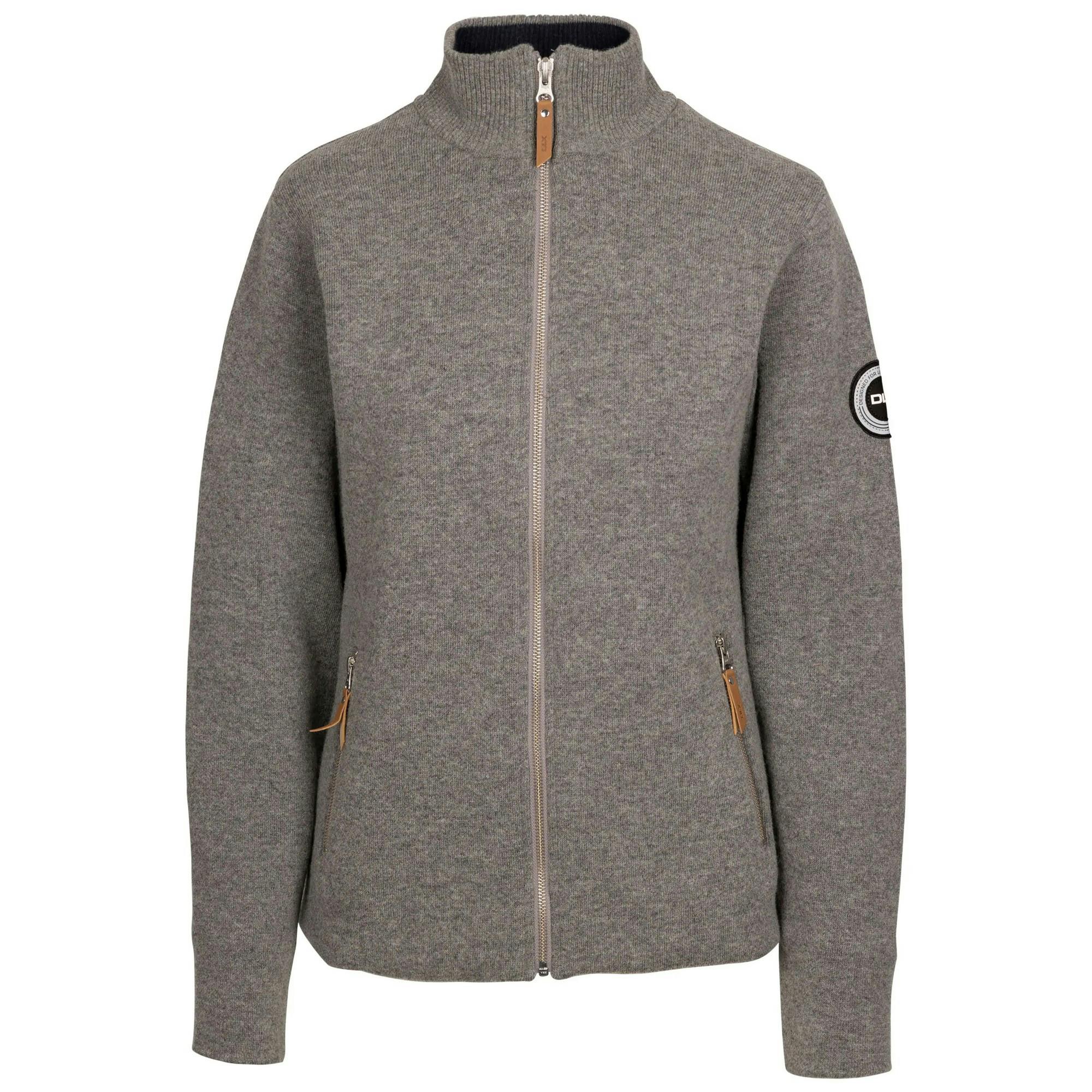 Trespass Women's Grey / Tinahely Fleece Jacket - S - 100% Polyester