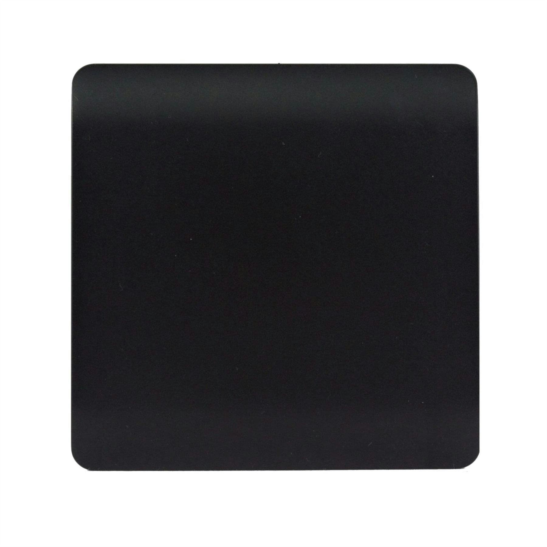 B&Q - Matt Black Single Blanking Plate - Image 5
