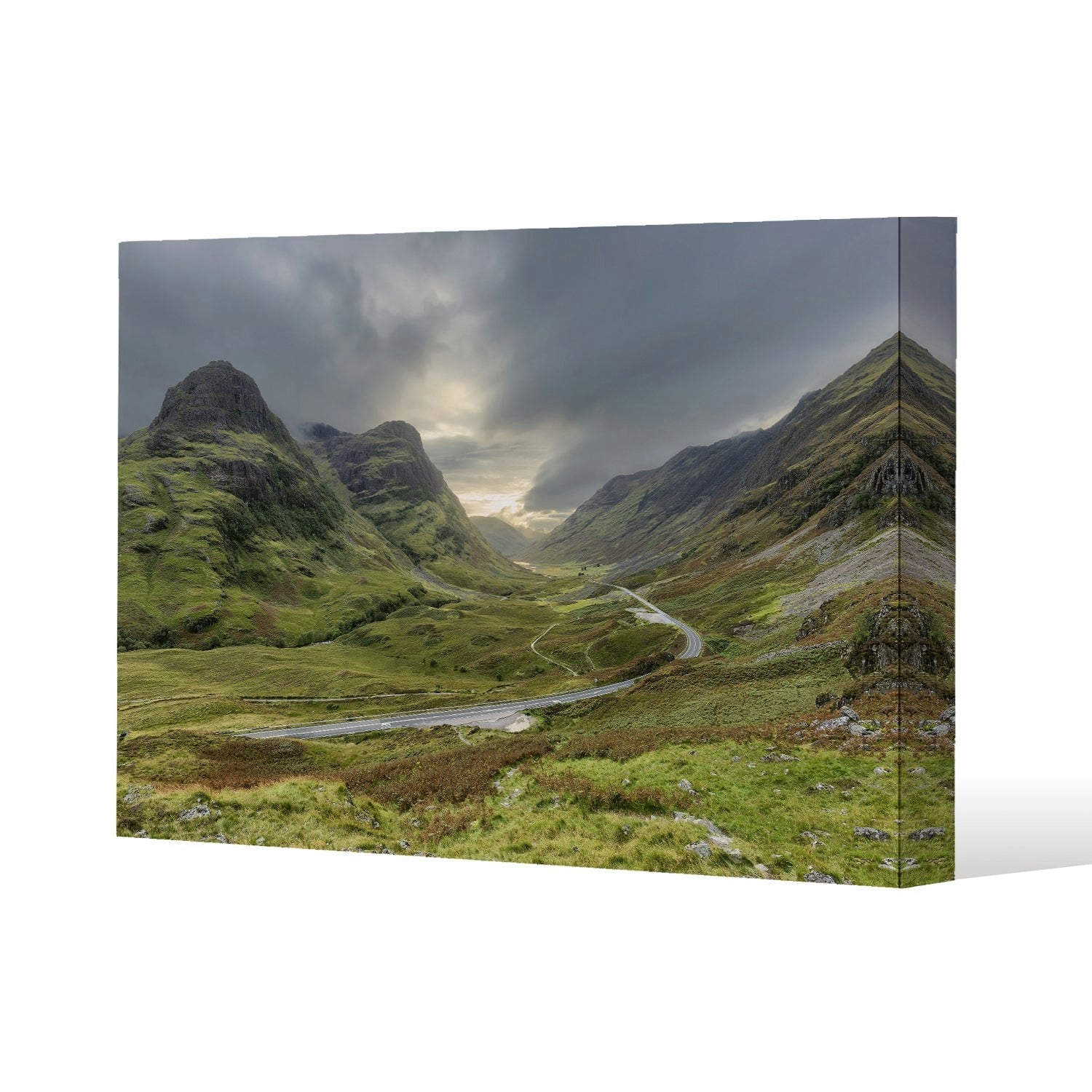 Benjamin Tate Design Highlands (Canvas Print) - 46 X 31 X 4Cm