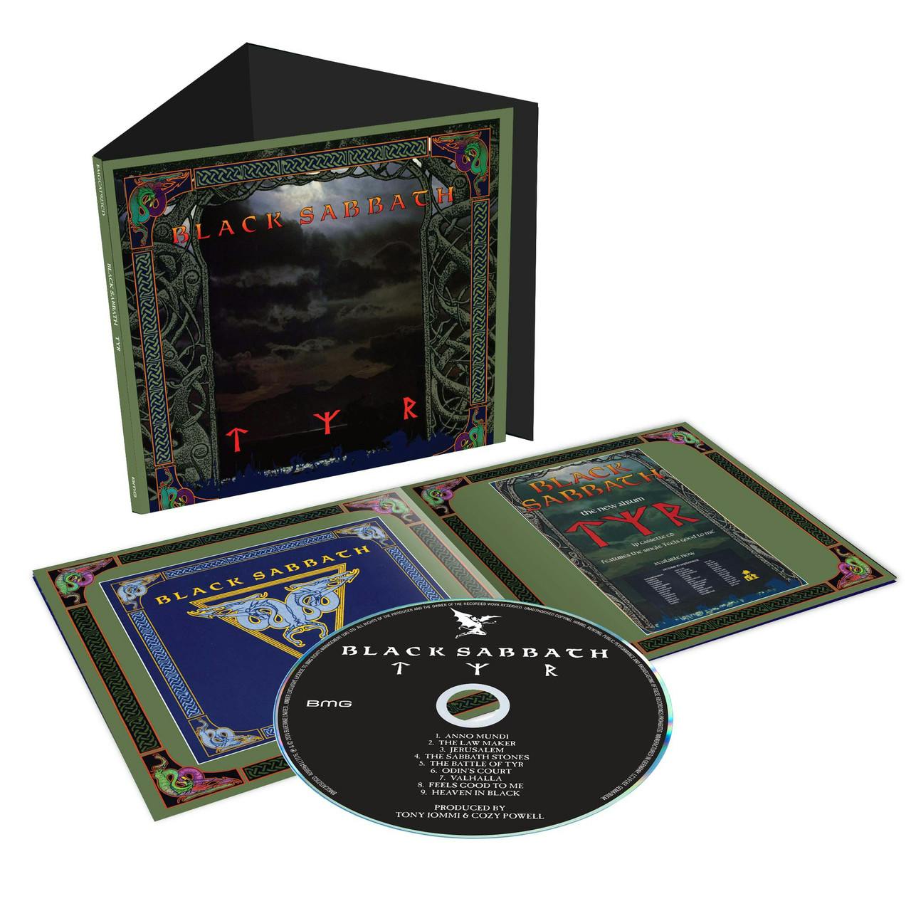 Eyesore Merch Black Sabbath 'Tyr' (2024 Remaster) Cd Digisleeve