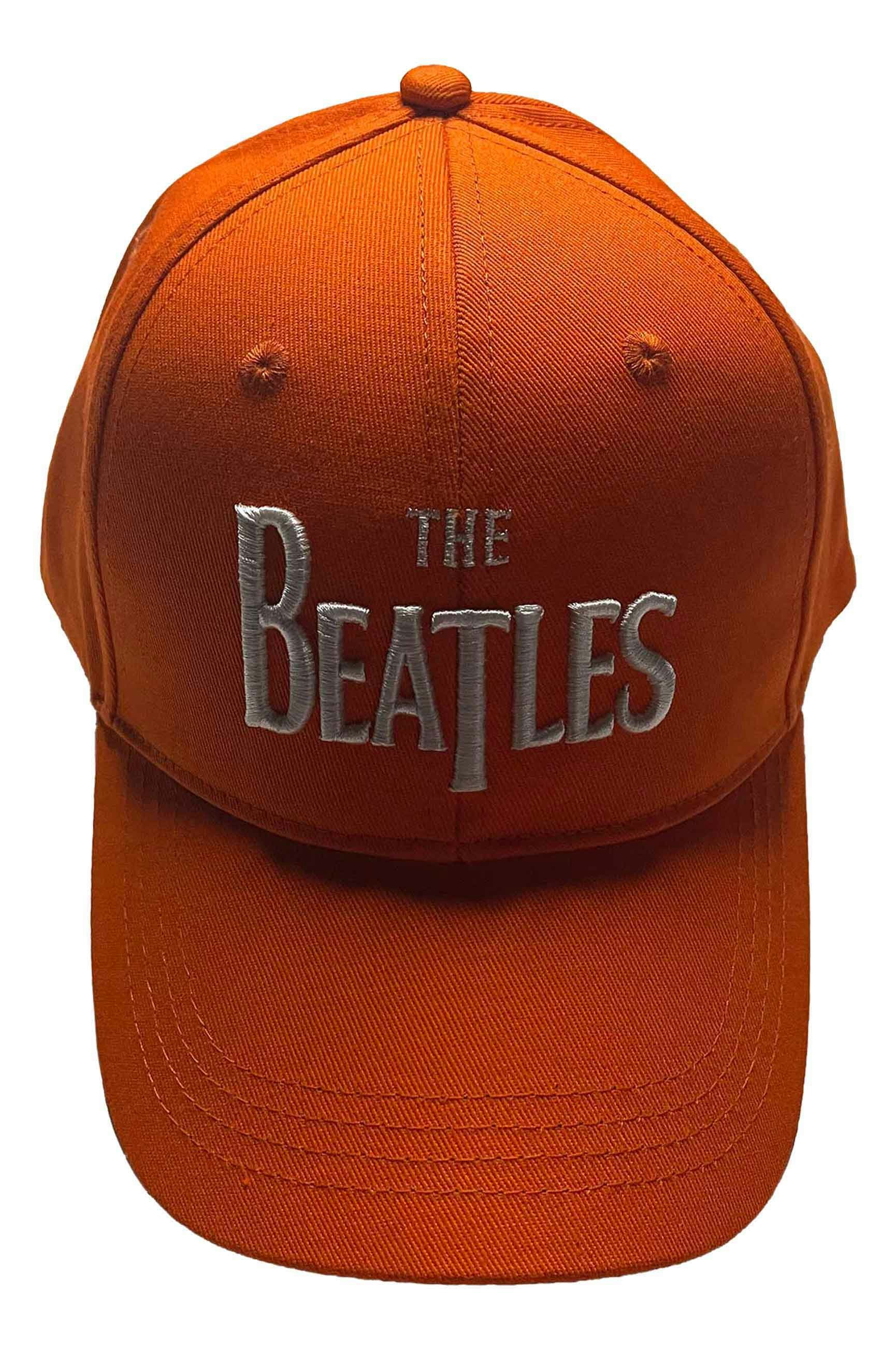 Paradiso Clothing Unisex White/Orange The Beatles Drop T Band Logo Strapback
