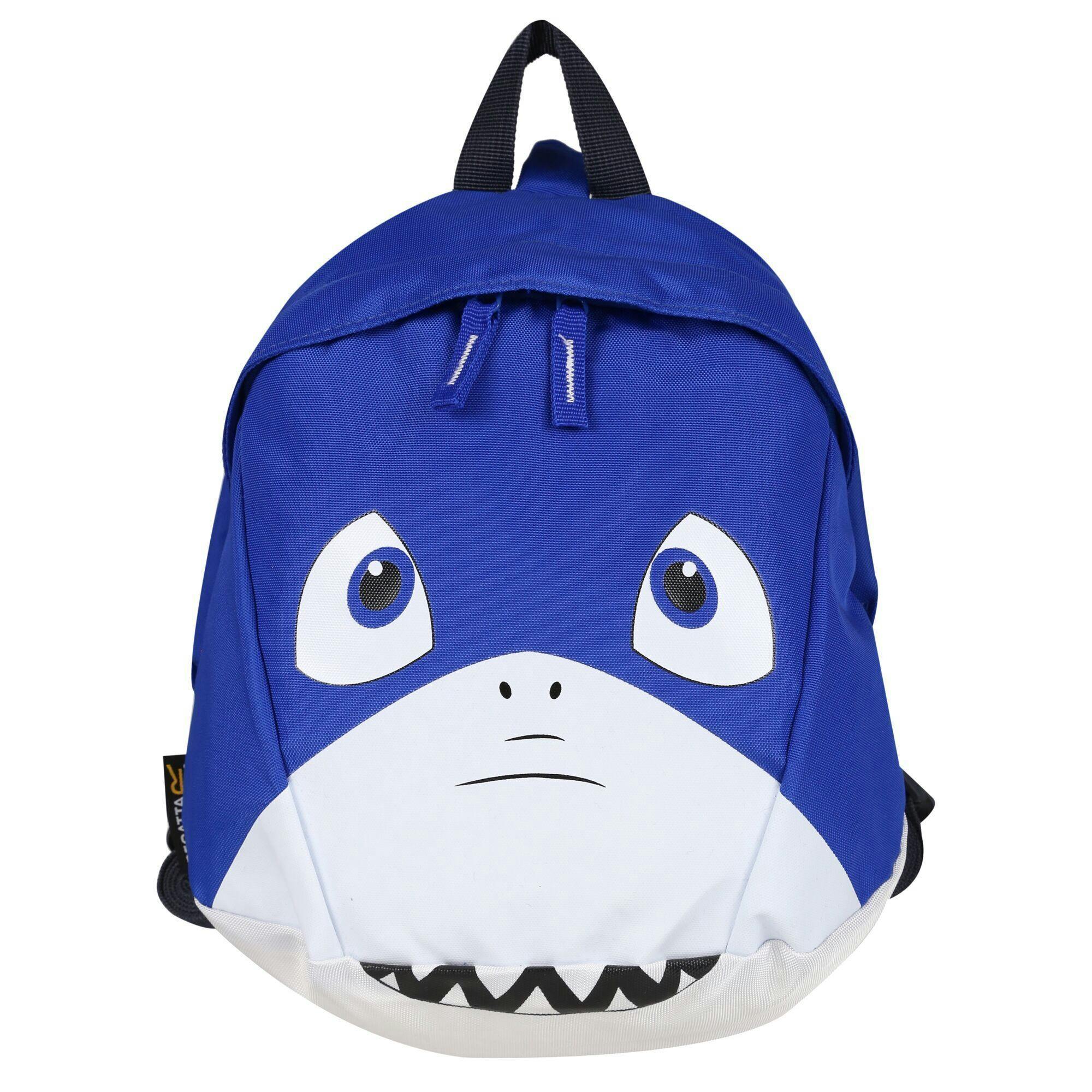 Regatta Blue Childrens/Kids Roary Animal Shark Backpack - One Size