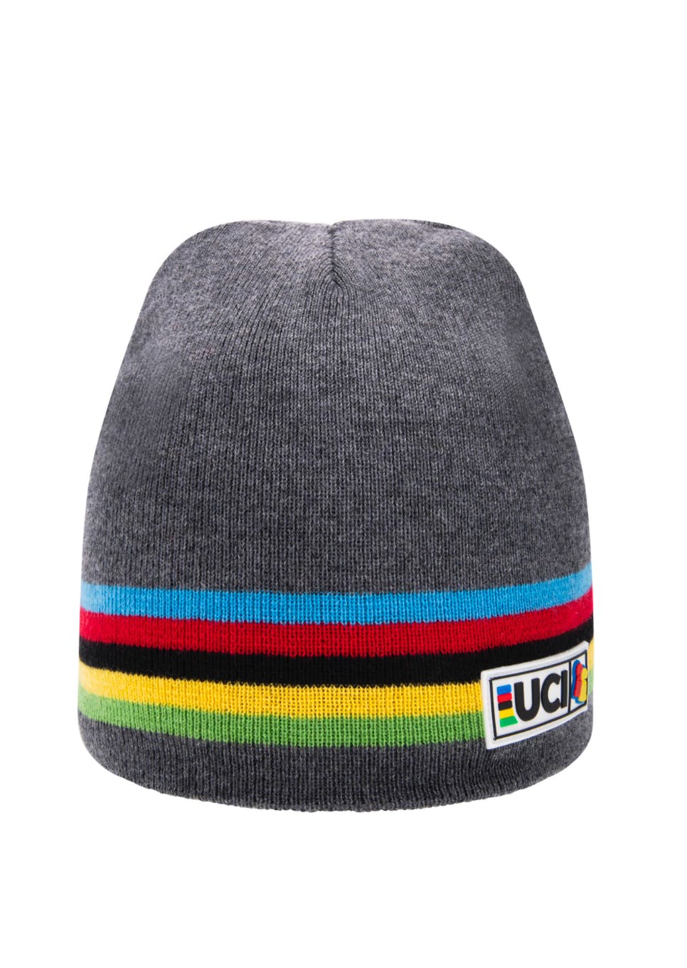 Big Bobble Hats Grey Uci Rainbow Beanie