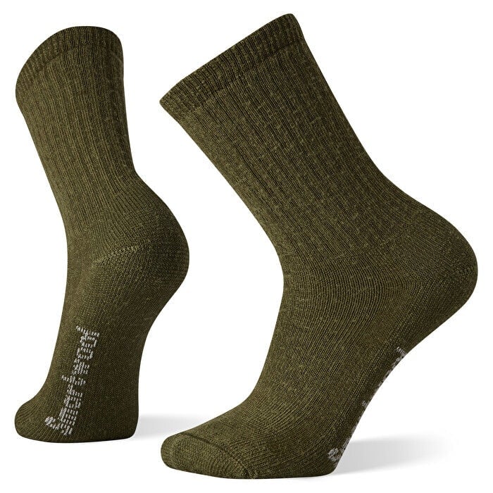 Smartwool Unisex Green Hike Classic Midweight Full Cushion Merino Hiking Socks {Sw-001646D} - Military Olive - Large