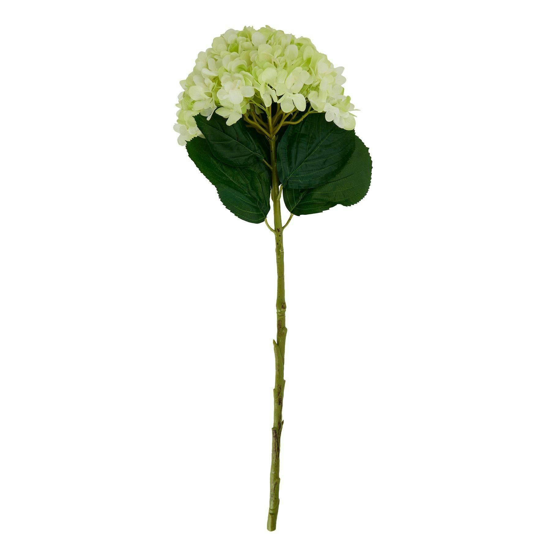 Hill Interiors Green Hydrangea Artificial Flower - One Size