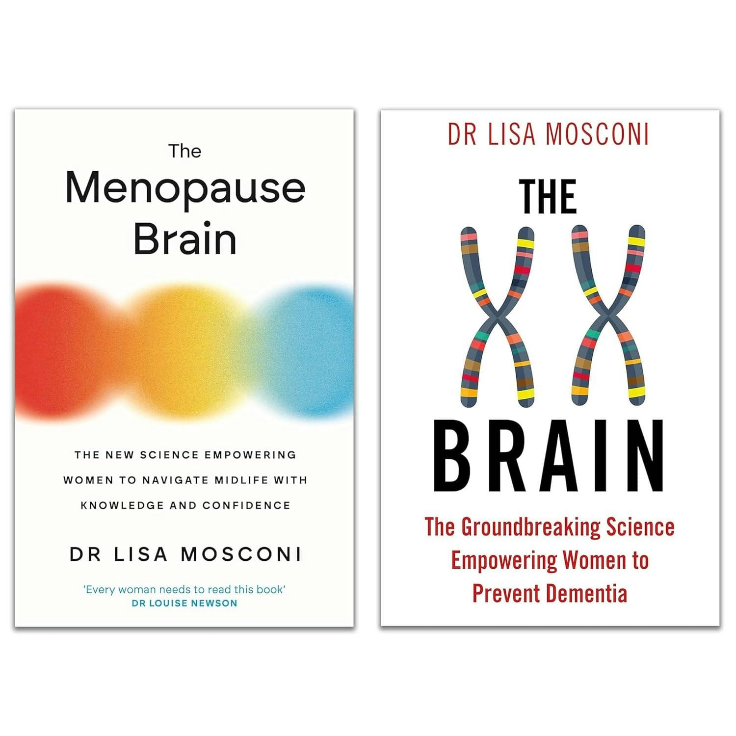 Allen & Unwin Women's Dr. Lisa Mosconi 2 Book Set The Xx Brain & The Menopause Brain