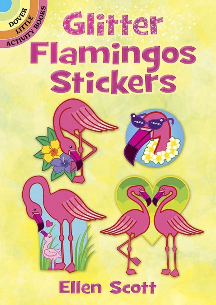 Glitter Flamingos Stickers by Ellen Scott (2019, Book, Other) - Image 6