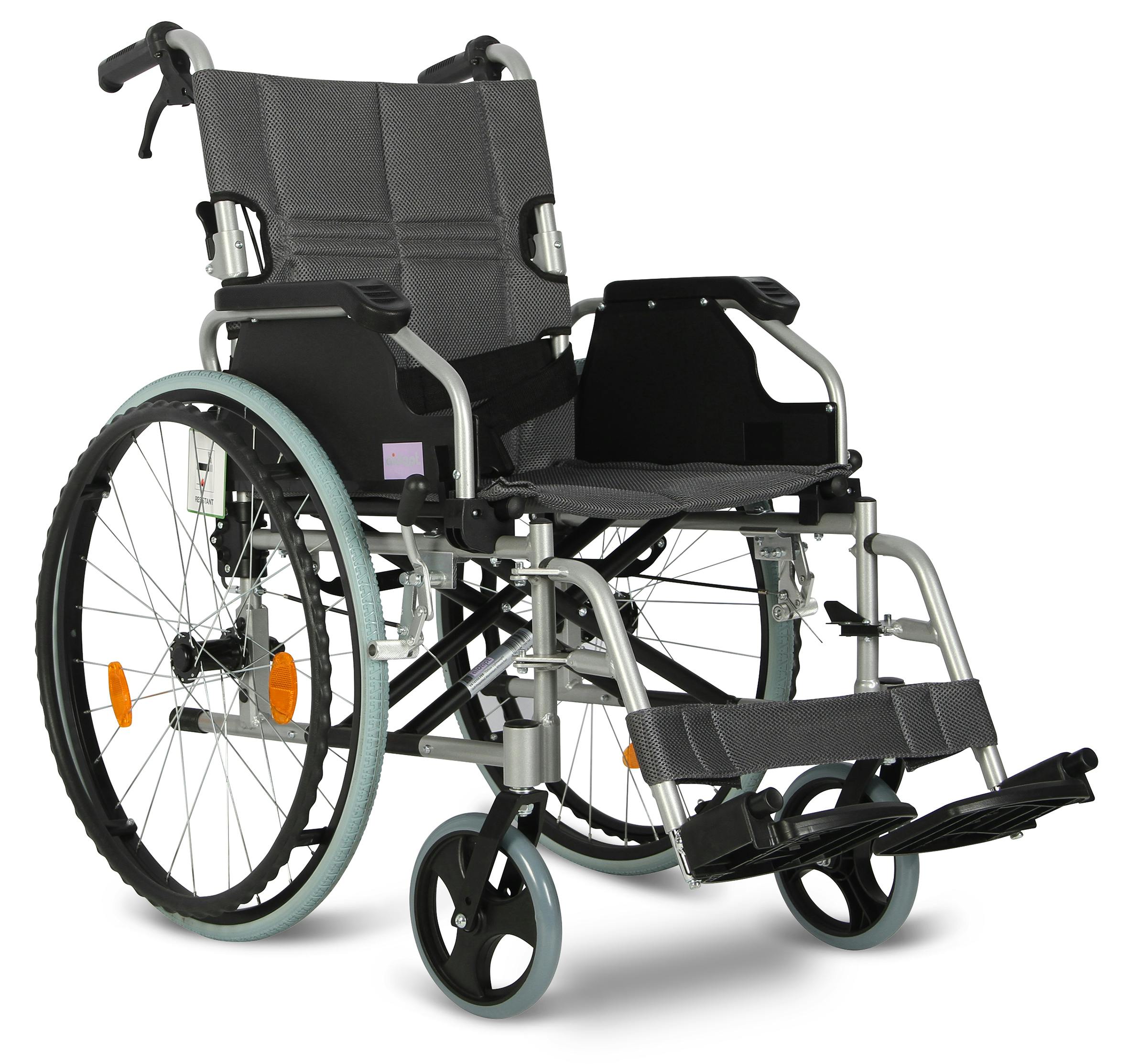 Aidapt Deluxe Self Propelled Wheelchair