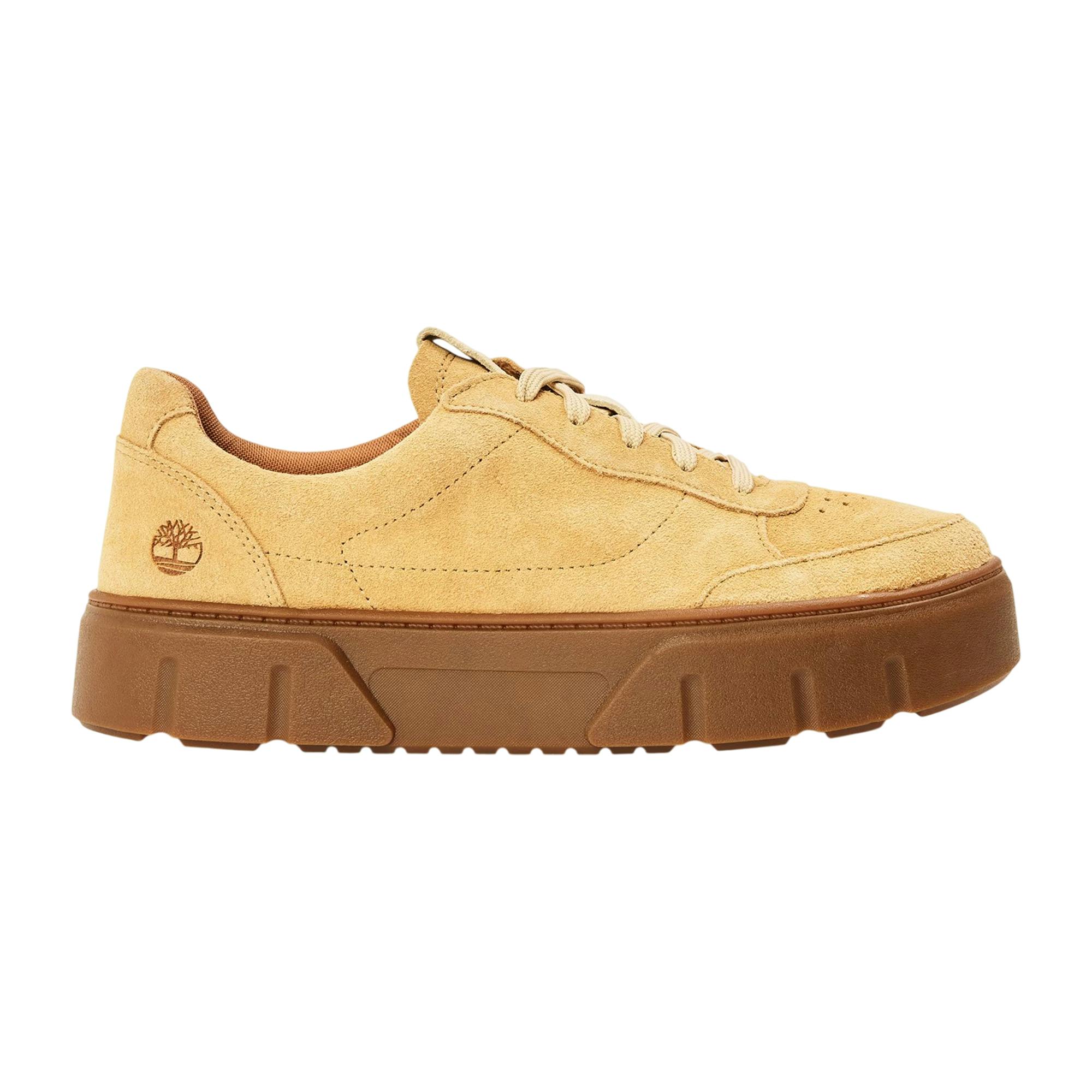 Timberland Women's Beige Laurel Platform Trainers - Medium - 3.5 Uk - Medium - 100% Mixed