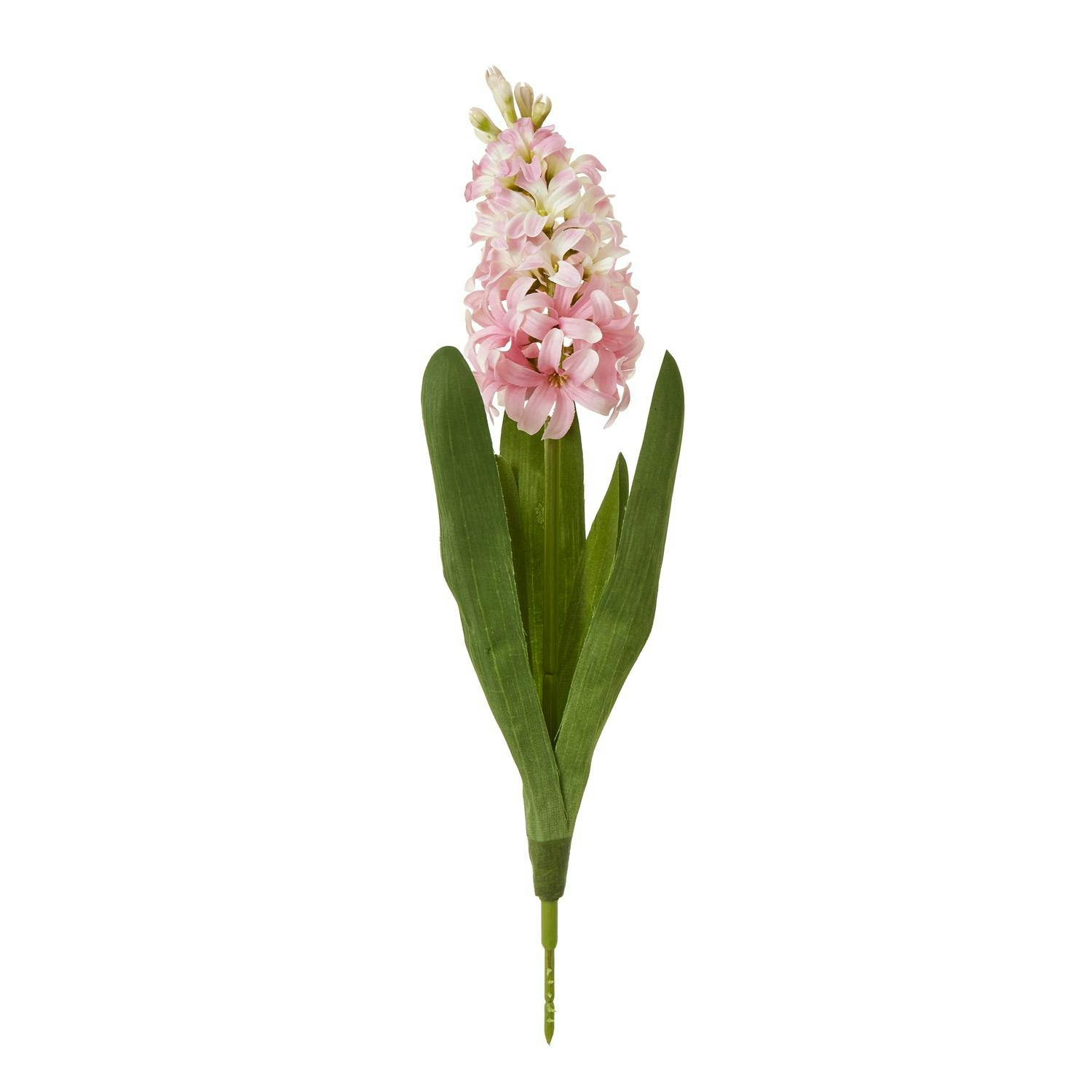 Hill Interiors Pink Hyacinth Stem Artificial Plant - One Size - 100% Mixed
