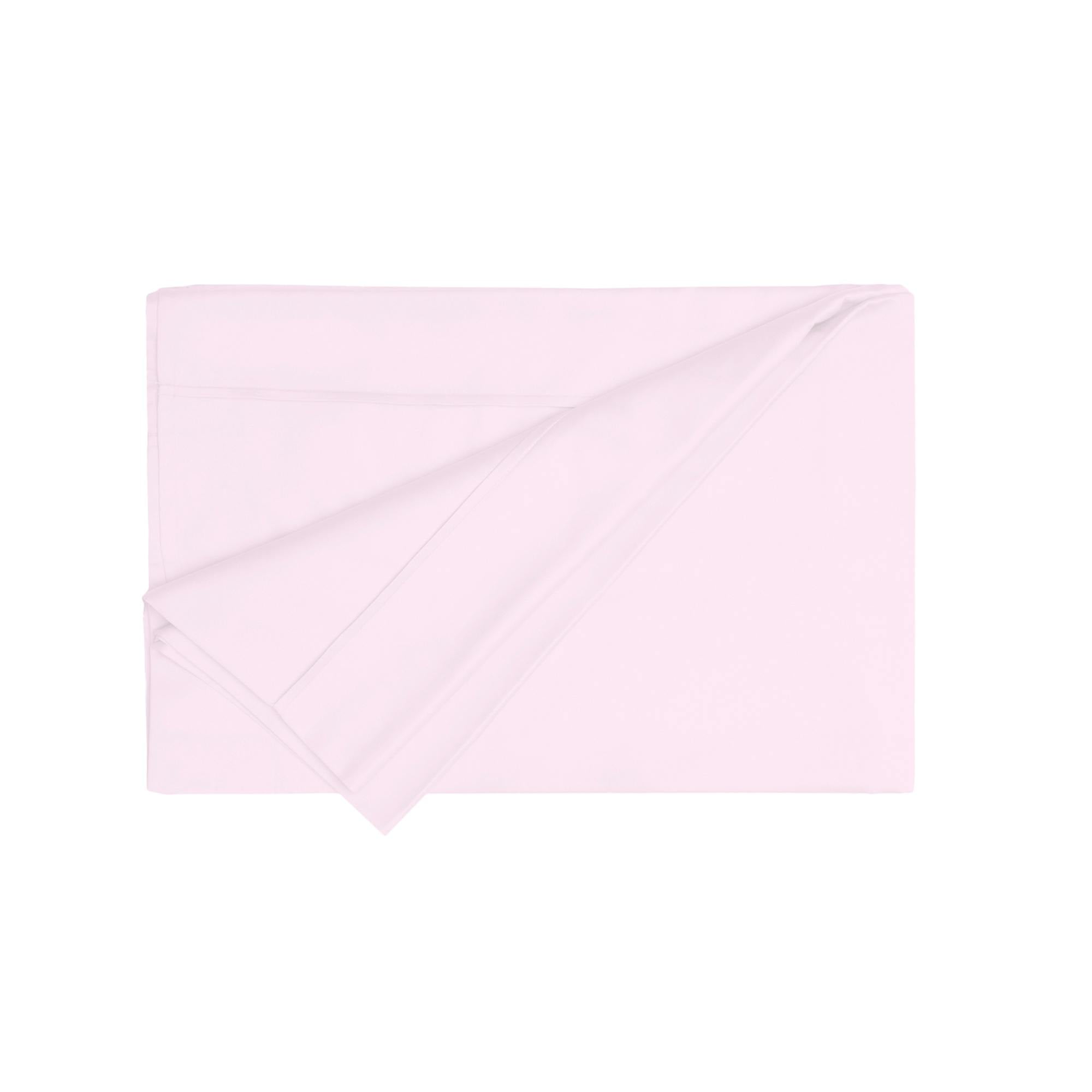 Belledorm Pink 200 Thread Count Egyptian Cotton Flat Sheet - Superking - 100% Egyptian Cotton